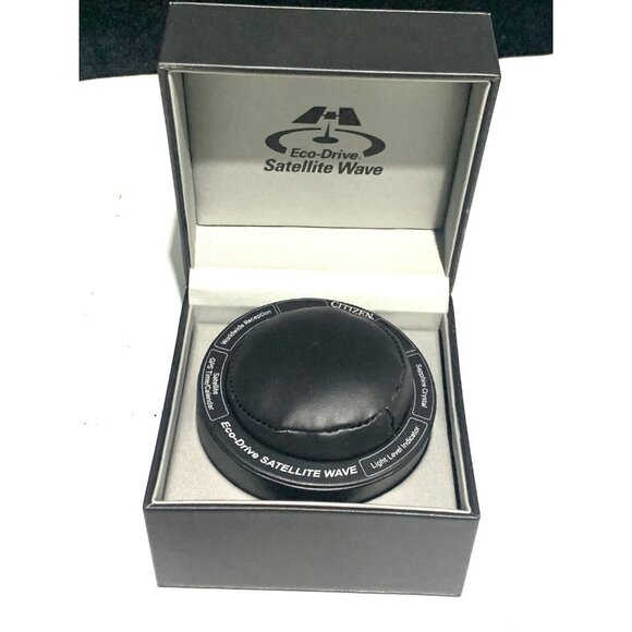 Citizen Watch Box Eco Drive Satellite Wave GPS Black Empty - Picture 6 of 9